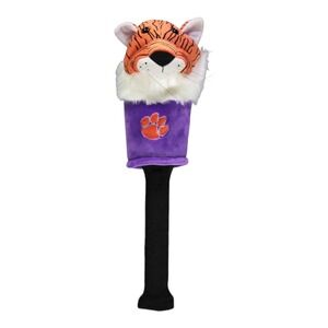 Clemson Tigers Plush Mascot Golf Club‎ Driver Head Cover Sock Team Effort NWT